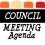 Council Agenda For December 4th, 2023
